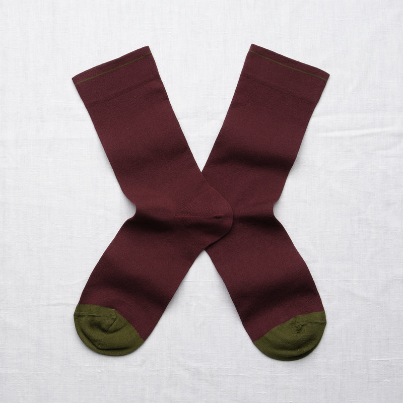 Chaussettes Uni Bourgogne