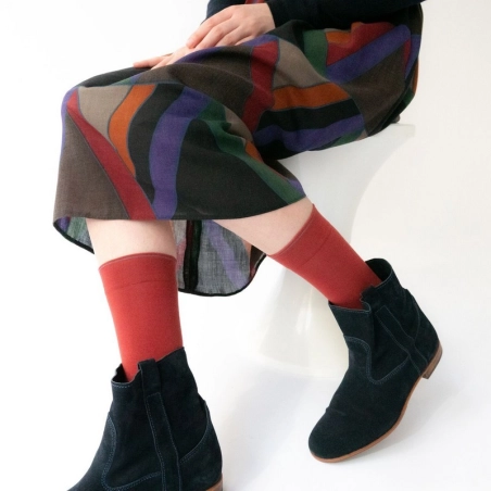 crimson bliss socks