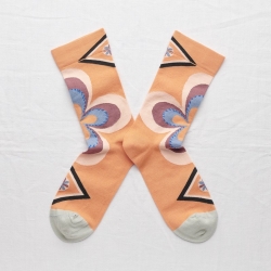 socks - bonne maison -  Rosette - Adobe - women - men - mixed