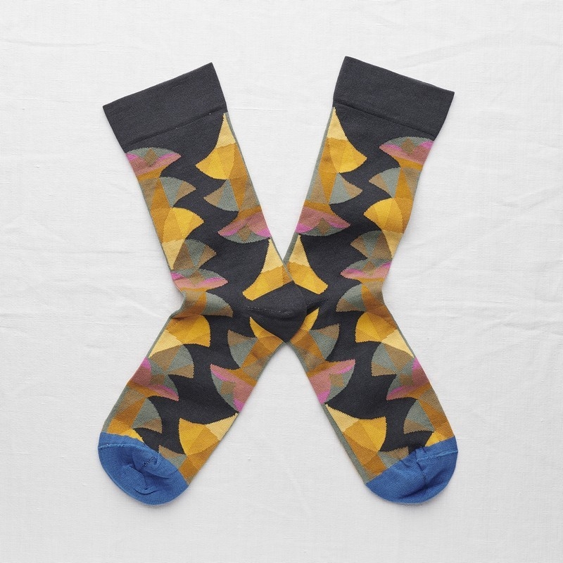 socks - bonne maison -  Palm - Night - women - men - mixed