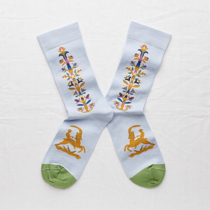 Mi chaussettes homme coton motif baguette