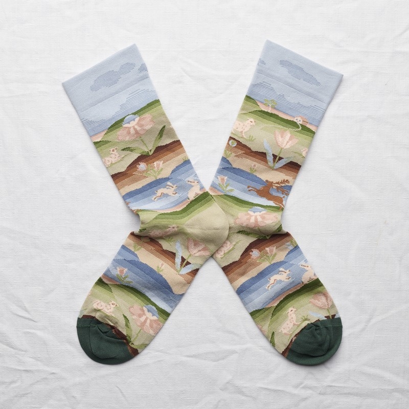 chaussettes - bonne maison -  Paysage - Ciel - femme - homme - mixte