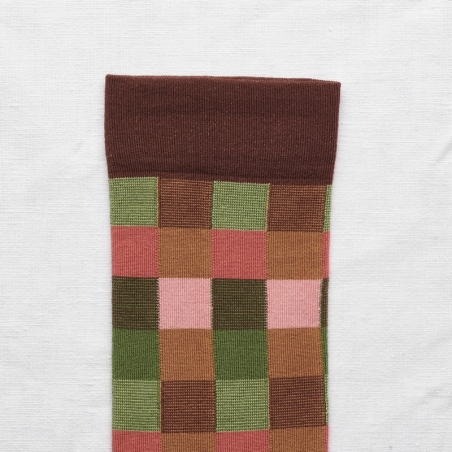 socks - bonne maison - Checks - Multico - women - men - mixed socks - bonne maison - Checks - Multico - women - men - mixed