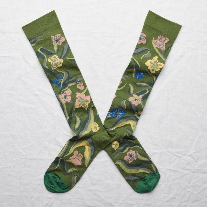 socks - bonne maison -  Narcissus - Cactus - women - men - mixed