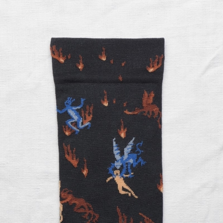 chaussettes - bonne maison -  Enfer - Nuit - femme - homme - mixte