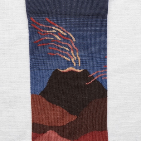 socks - bonne maison -  Volcano - Slate - women - men - mixed