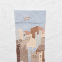 chaussettes - bonne maison -  Château - Ciel - femme - homme - mixte