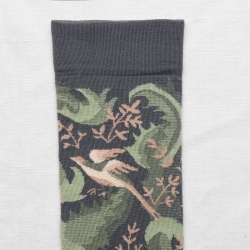 chaussettes - bonne maison -  Oiseaux - Acier - femme - homme - mixte