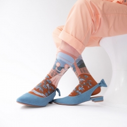 chaussettes - bonne maison -  Princesse - Ciel - femme - homme - mixte