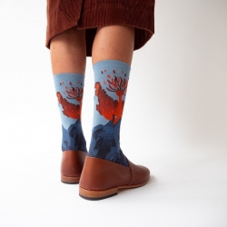 chaussettes - bonne maison -  Phoenix - Orage - femme - homme - mixte