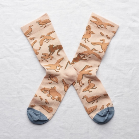 socks - bonne maison -  Ducks - Rosebud - women - men - mixed