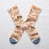 chaussettes - bonne maison -  Canard - Rose Bouton - femme - homme - mixte