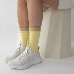socks - bonne maison -  Stripe - Fluo - women - men - mixed