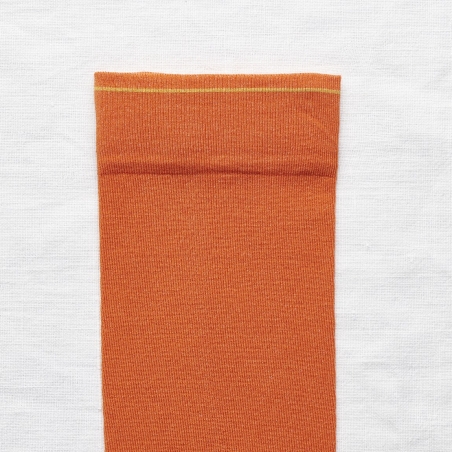 chaussettes - bonne maison - Uni - Orange - femme - homme - mixte chaussettes - bonne maison - Uni - Orange - femme - homme - mixte