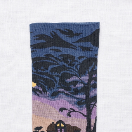 chaussettes - bonne maison - Maison - Nuit - femme - homme - mixte chaussettes - bonne maison - Maison - Nuit - femme - homme - mixte