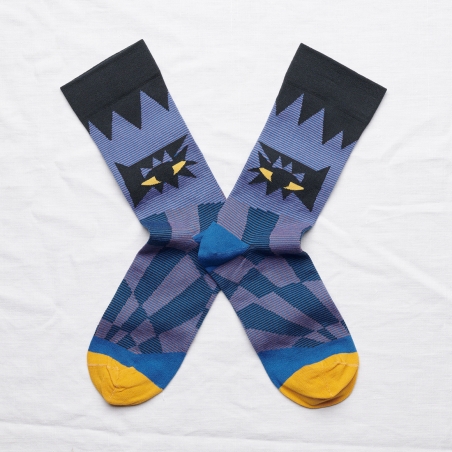 socks - bonne maison - Eye - Night - women - men - mixed socks - bonne maison - Eye - Night - women - men - mixed