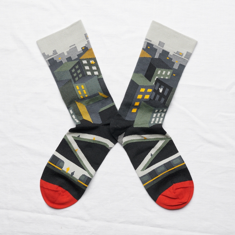 socks - bonne maison -  City - Multico - women - men - mixed