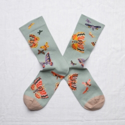 socks - bonne maison -  Butterfly - Wave - women - men - mixed