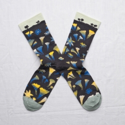 chaussettes - bonne maison -  Jardin - Nuit - femme - homme - mixte