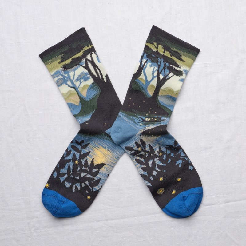 socks - bonne maison -  Fireflies - Mulitco - women - men - mixed