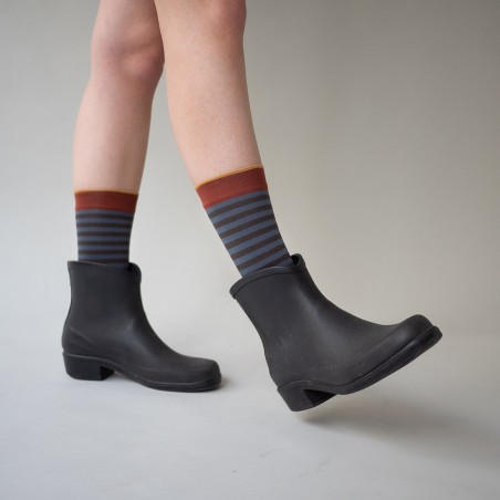 chaussettes - bonne maison - Rayure - Bleu - femme - homme - mixte chaussettes - bonne maison - Rayure - Bleu - femme - homme - mixte