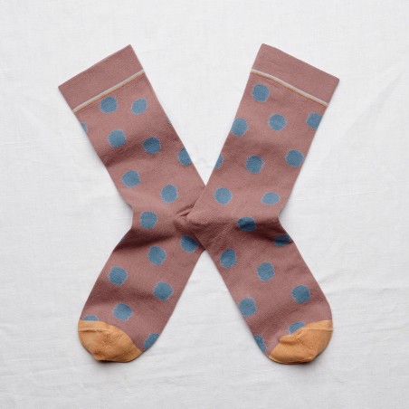 socks - bonne maison - Polka Dot - Pink - women - men - mixed socks - bonne maison - Polka Dot - Pink - women - men - mixed