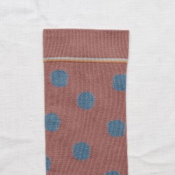 chaussettes - bonne maison -  Pois - Rose - femme - homme - mixte