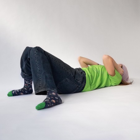 chaussettes - bonne maison - Semis - Bleu - femme - homme - mixte chaussettes - bonne maison - Semis - Bleu - femme - homme - mixte