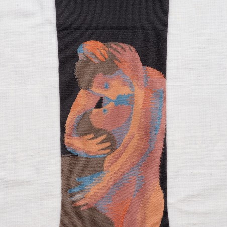 socks - bonne maison - Couple - Blue - women - men - mixed socks - bonne maison - Couple - Blue - women - men - mixed