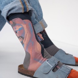 chaussettes - bonne maison -  Couple - Bleu - femme - homme - mixte