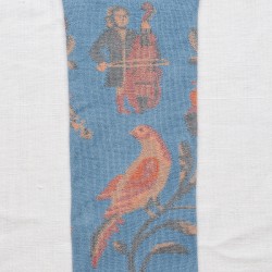 socks - bonne maison -  Birds - Blue - women - men - mixed