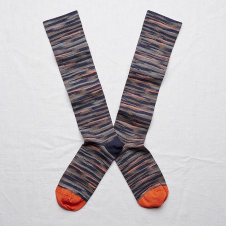 socks - bonne maison - Ikat - Grey - women - men - mixed socks - bonne maison - Ikat - Grey - women - men - mixed