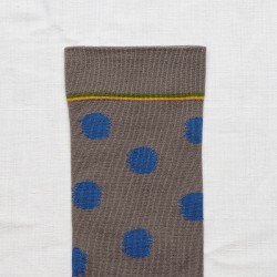 chaussettes - bonne maison -  Pois - Gris - femme - homme - mixte