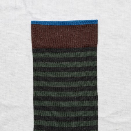 socks - bonne maison - Stripe - Black - women - men - mixed socks - bonne maison - Stripe - Black - women - men - mixed