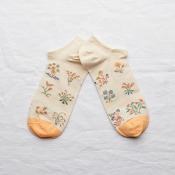 chaussettes - bonne maison -  Semis - Blanc - femme - homme - mixte