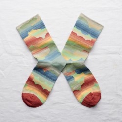 socks - bonne maison -  Cloud - Multicolore - women - men - mixed