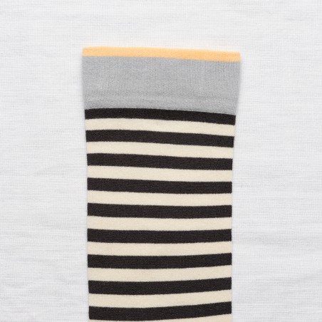 socks - bonne maison - Stripe - Black - women - men - mixed socks - bonne maison - Stripe - Black - women - men - mixed