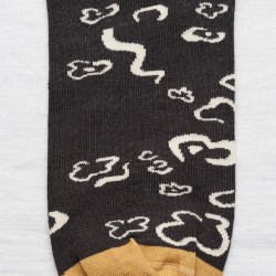 socks - bonne maison -  Two-tone - Black - women - men - mixed