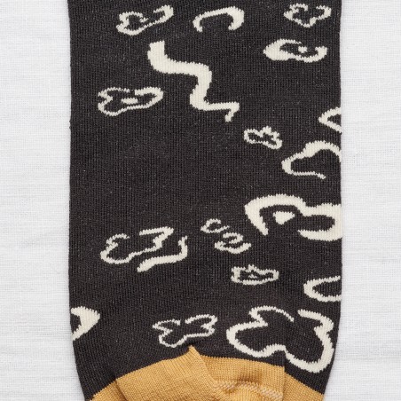 chaussettes - bonne maison - Bicolore - Noir - femme - homme - mixte chaussettes - bonne maison - Bicolore - Noir - femme - homme - mixte