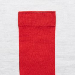 chaussettes - bonne maison -  Uni - Rouge - femme - homme - mixte