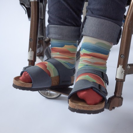 socks - bonne maison -  Cloud - Multicolore - women - men - mixed