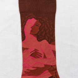 chaussettes - bonne maison -  Couple - Marron - femme - homme - mixte