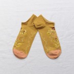 Socquette Personnages Ocre
