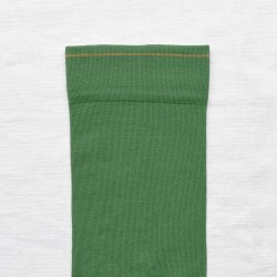 socks - bonne maison -  Plain - Green - women - men - mixed