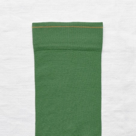 chaussettes - bonne maison -  Uni - Vert - femme - homme - mixte