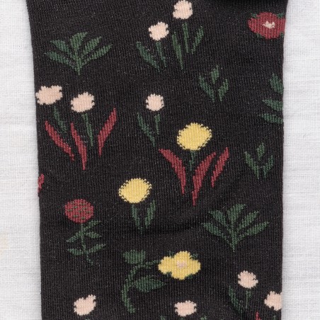 socks - bonne maison -  Seedlings - Black - women - men - mixed