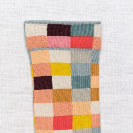 socks - bonne maison -  Pixels - Multico - women - men - mixed