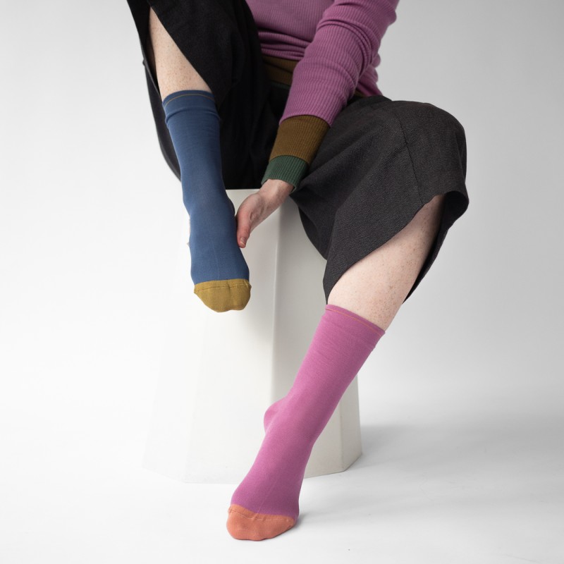 bonne maison Chaussettes Orchidée