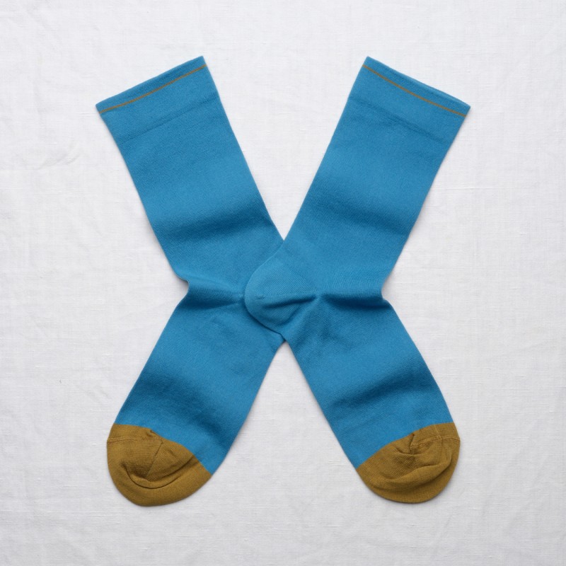 Chaussette Uni Azur