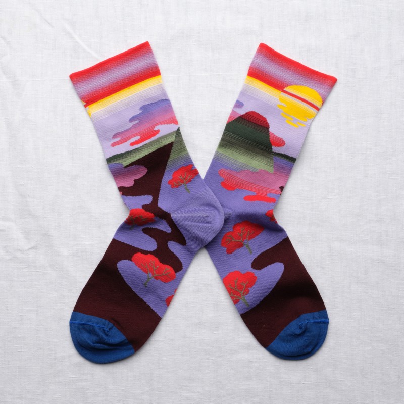 Chaussette Paysage